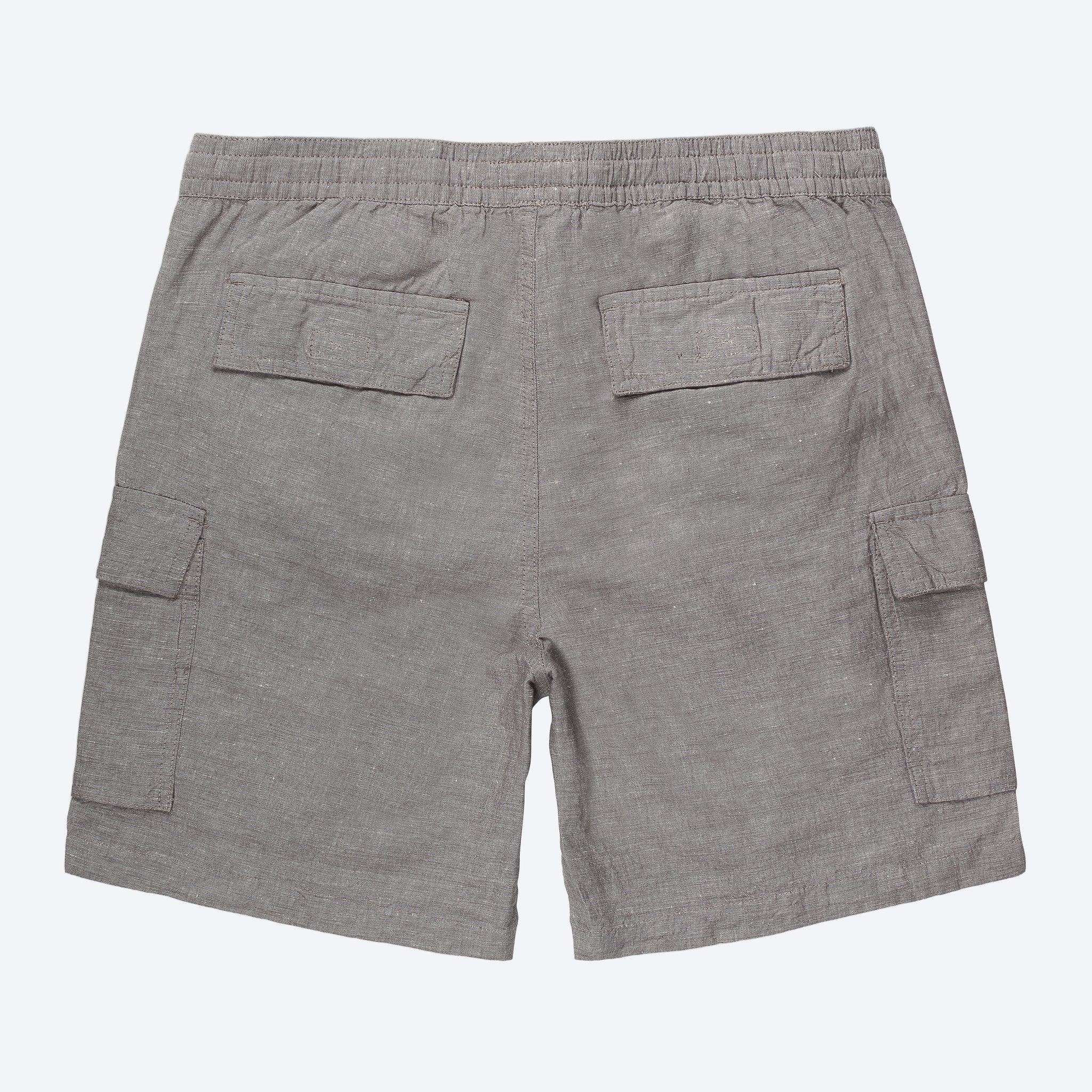 SHORTS CARGO DE MEZCLA DE LINO